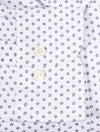 Gant Regular Fit Geometric Floral Print Shirt White