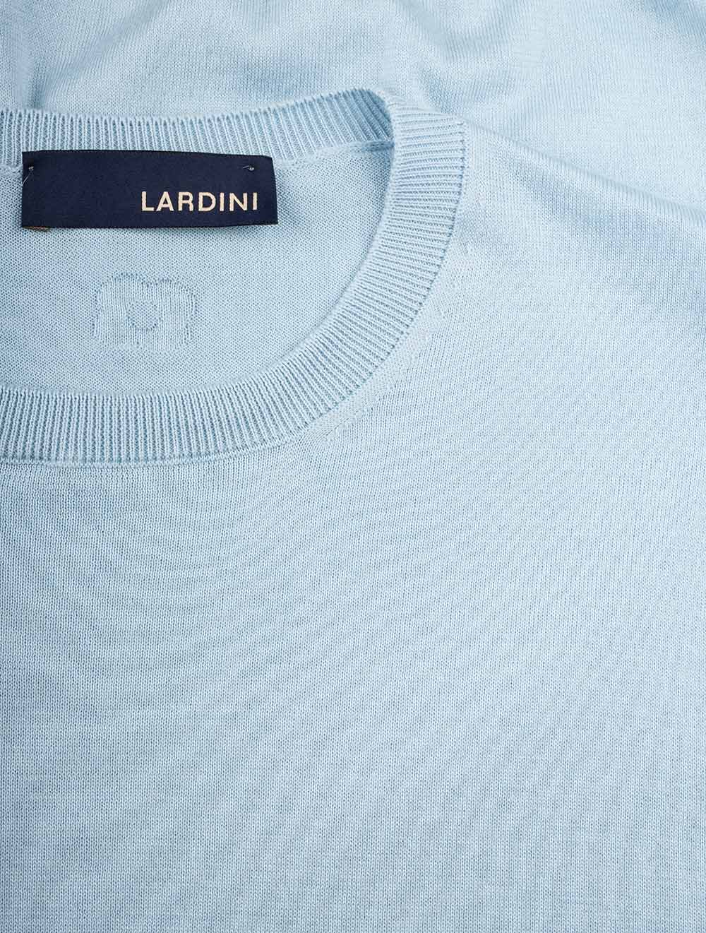 Lardini Crew Neck Knitwear Blue AI3