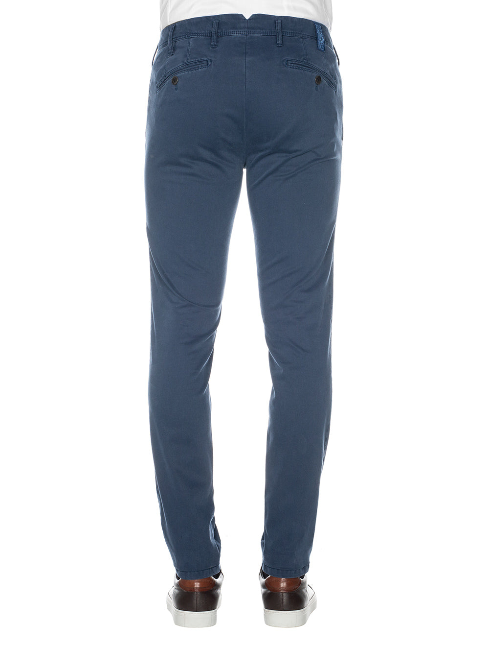 Mmx Lupus Slim Fit Cotton Trouser Blue AI1