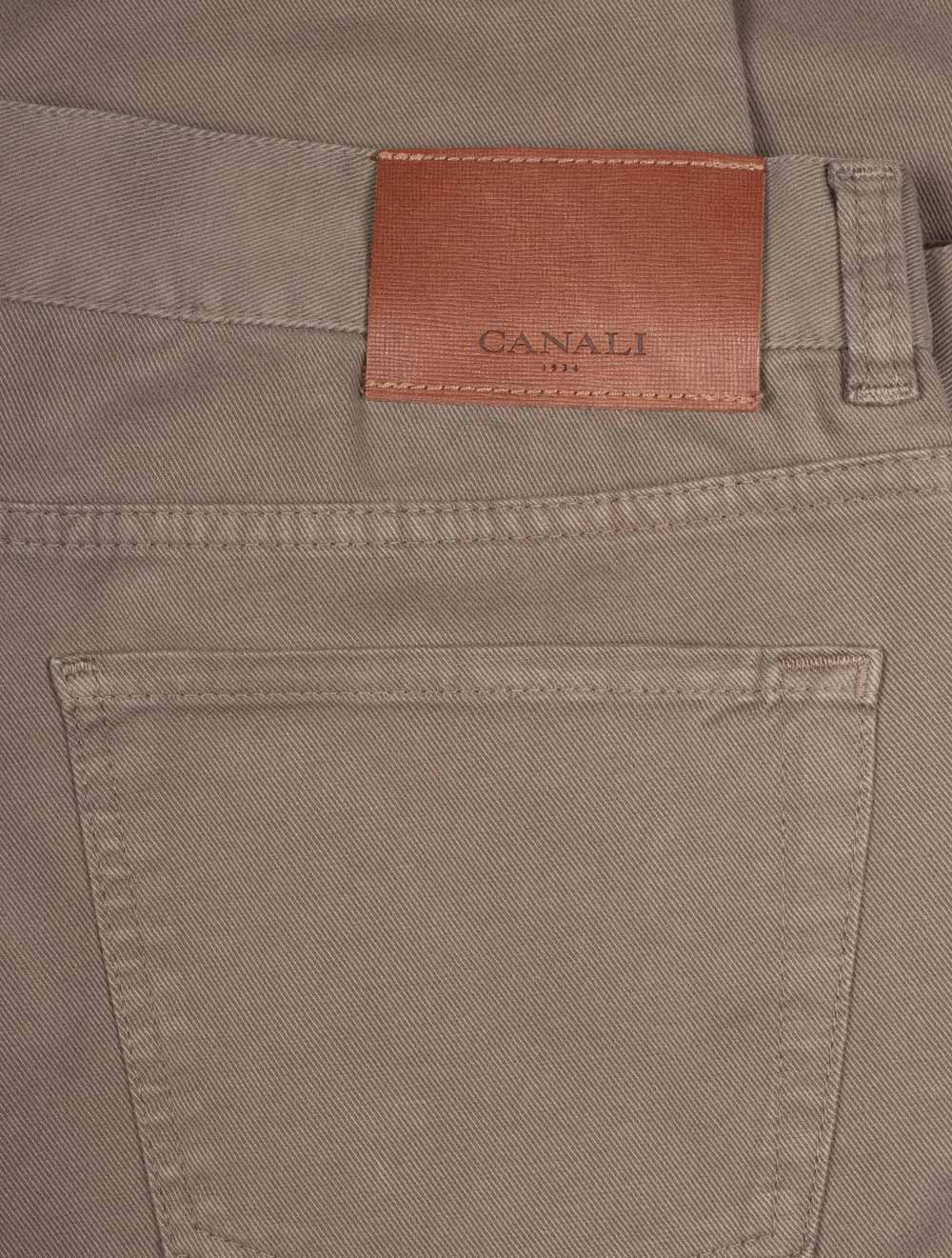Canali 5-Pocket Chino Tan AI2