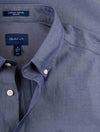 GANT Regular Fit Pinpoint Oxford Shirt Persian Blue