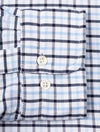 GANT Regular Fit Tattersall Oxford Shirt Capri Blue