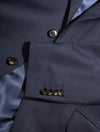 Louis Copeland Navy Micro Check Suit 