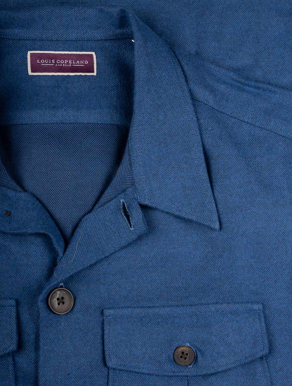 Louis Copeland Safari Shirt Blue AI1