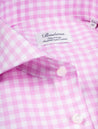 Stenstroms Fitted Check Shirt Pink