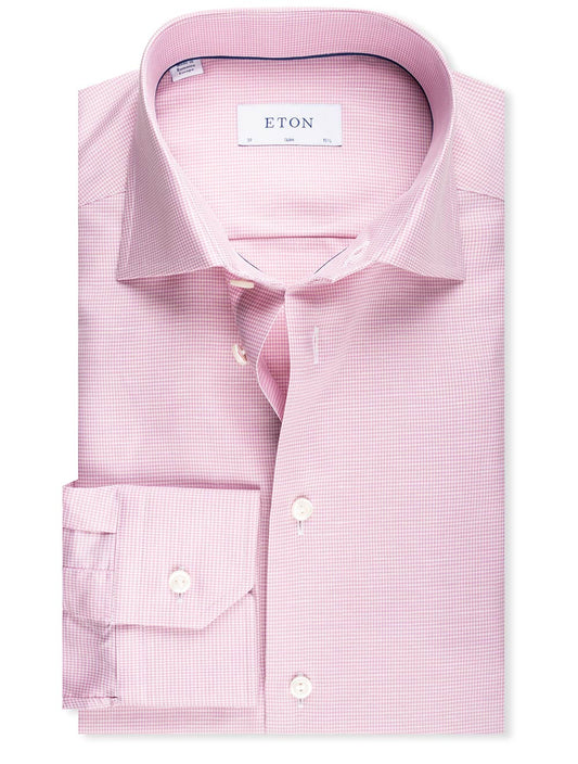 Eton Puppytooth Formal Shirt