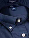GANT Regular Fit Short Sleeve Marine  Broadcloth Shirt