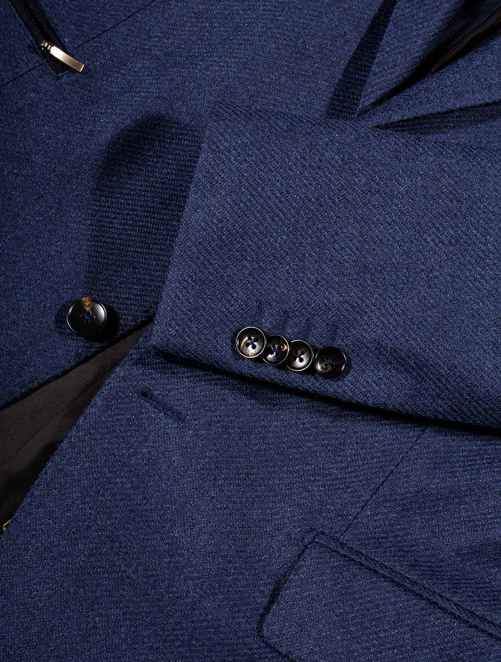 Lubiam Rain System Scooter Jacket Blue AI3
