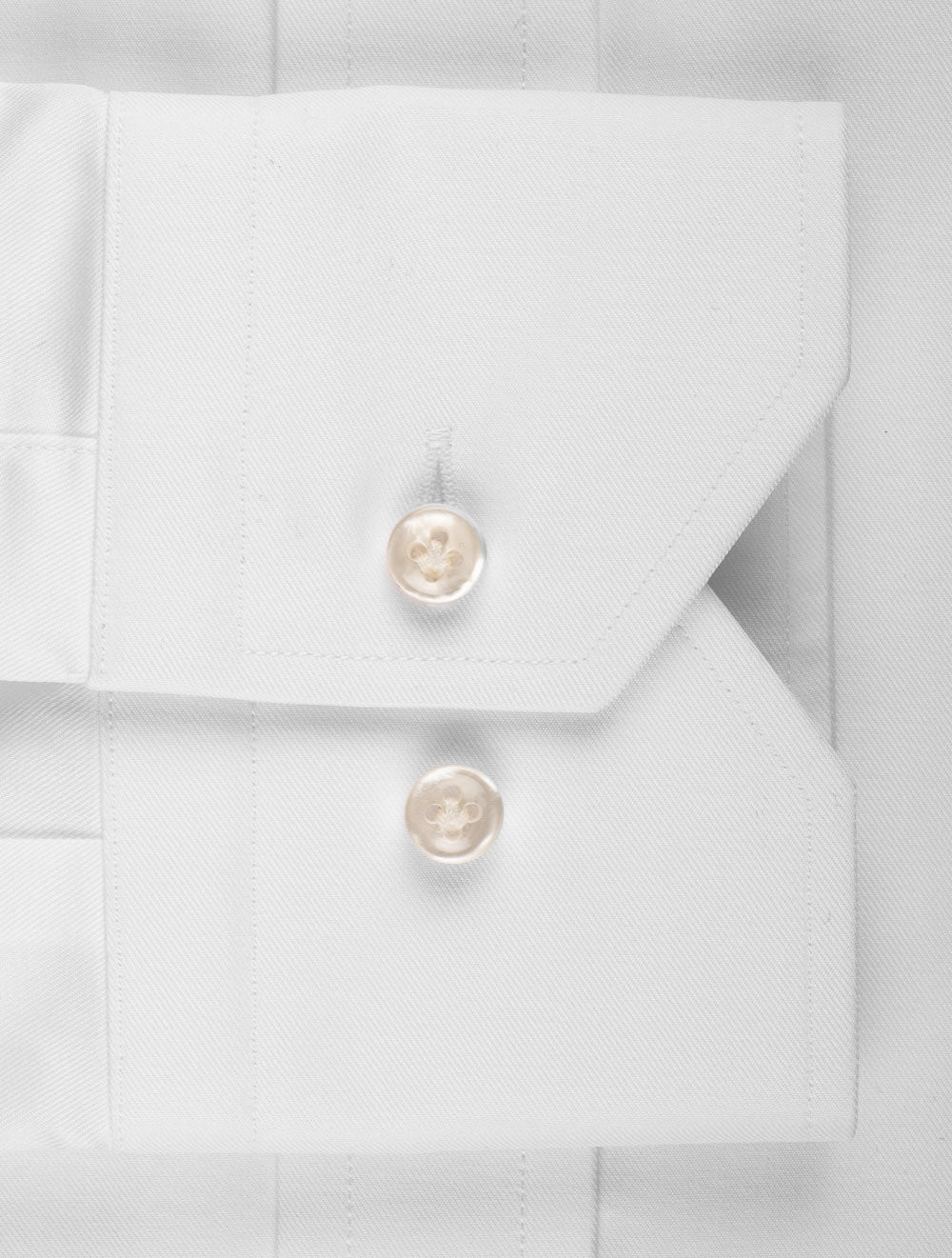 Louis Copeland Helsinki White Thomas Mason Classic Fit Shirt White AI3