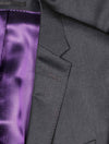 Louis Copeland Charcoal Slim Fit Super 110 Wool Suit
