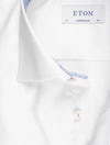 ETON Contemporary Stretch Plain Inlay Formal Shirt White
