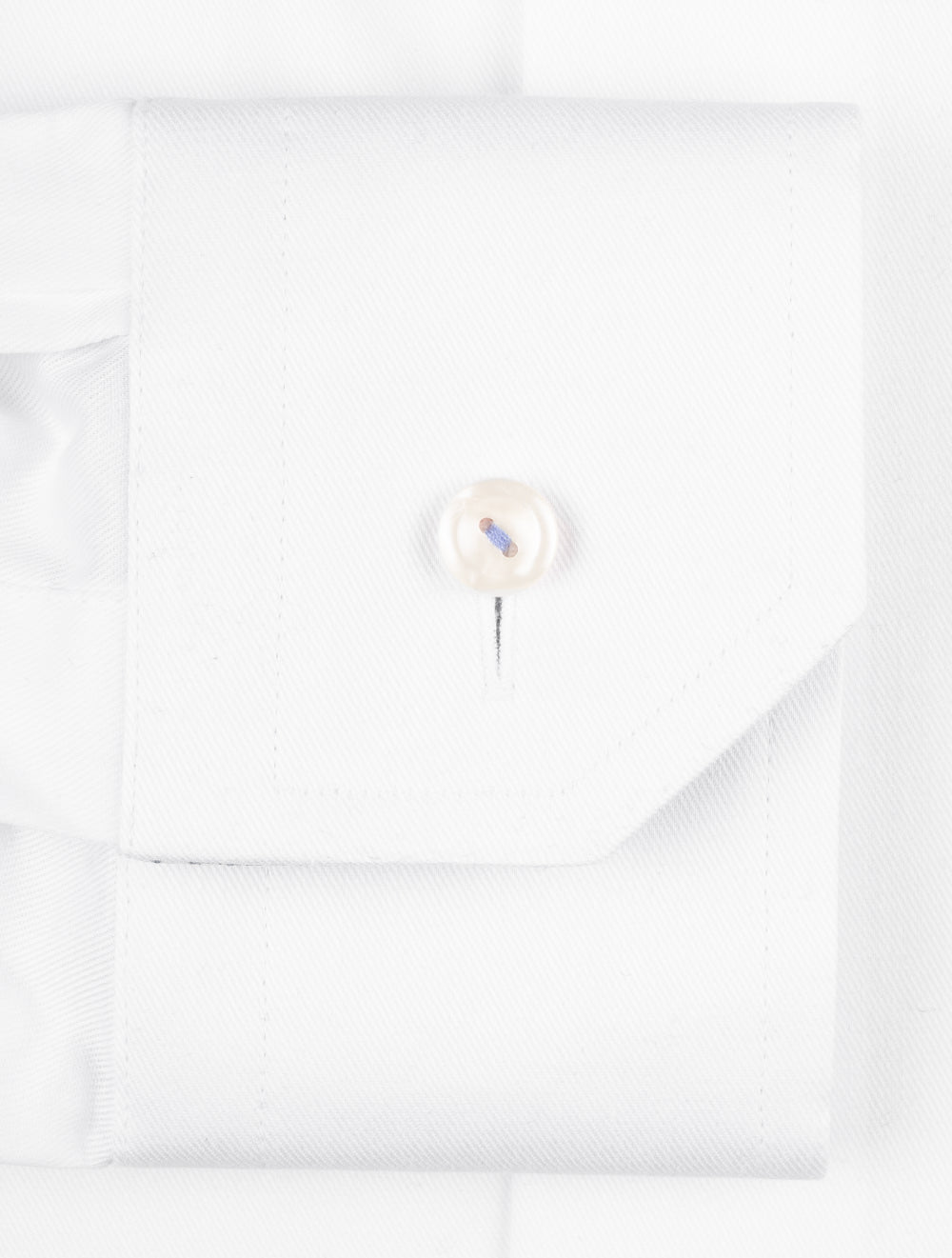 Eton White Stretch Plain Inlay Formal Contemporary Shirt AI3