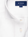 ETON Contemporary Pique Jersey Shirt White