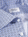 Stenstroms Blue Tile Pattern Shirt
