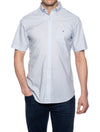 GANT Regular Fit Short Sleeve Broadcloth Shirt Hamptons Blue
