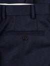 Canali Flannel Trousers Navy