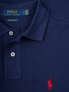Basic Short Sleeve Polo Navy Blue