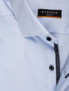 Eterna Navy Buttons Business Shirt
