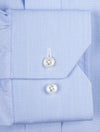 Slim Fit Pin Point Shirt Blue