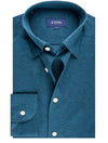 Eton Blue Casual Jersey Shirt 