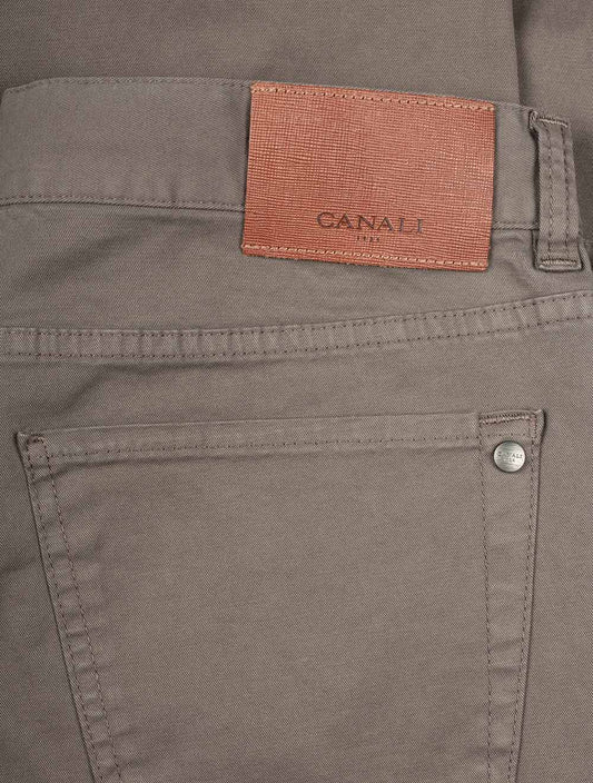 CANALI  5 Pocket Chino Grey