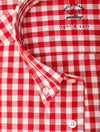 PAUL AND SHARK Light And Soft Red Gingham Shirt