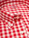 PAUL AND SHARK Light And Soft Red Gingham Shirt