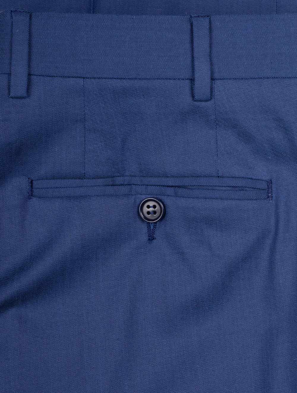 Formal Cotton Trouser Blue