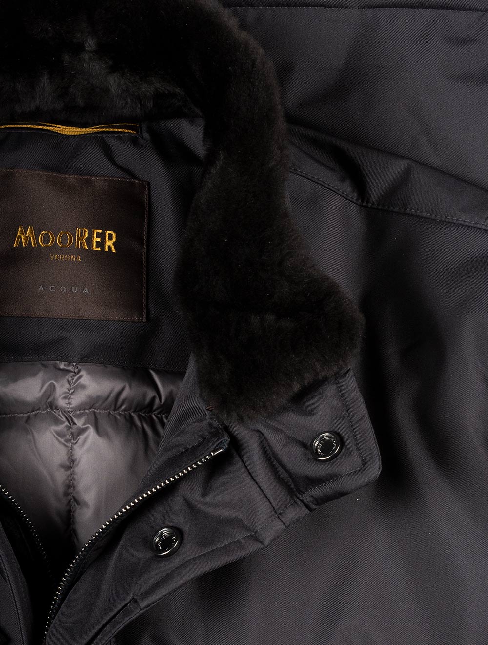 Moorer Bernier Down Coat Navy AI1