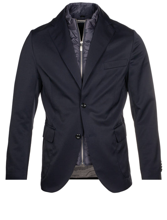 Dressler Sirik Jacket Insert Navy 2 Button Single Breasted Soft Shoulder 1