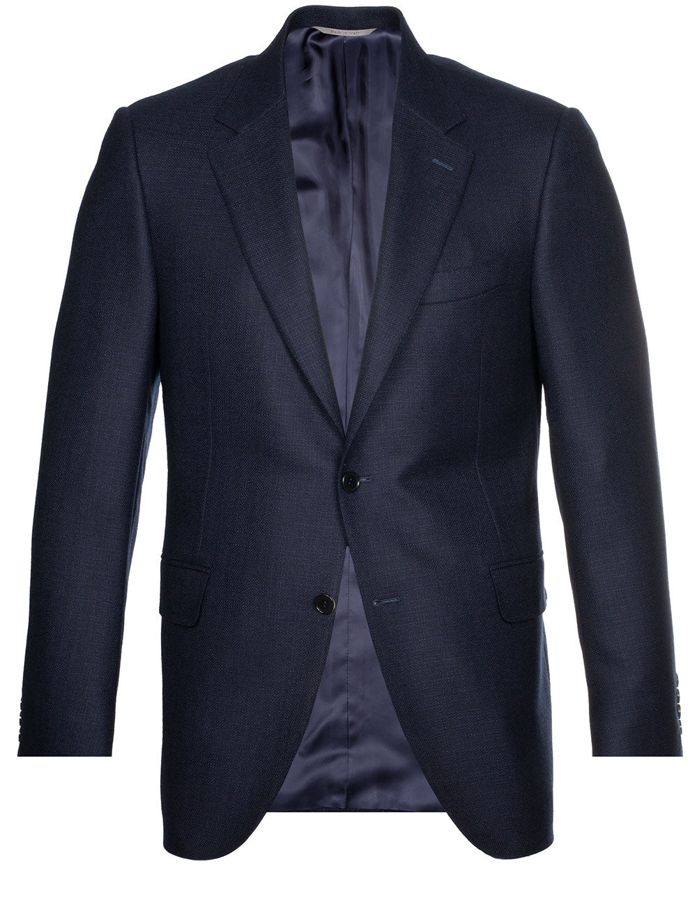 Canali Kei Fleck Sports Jacket Navy MI