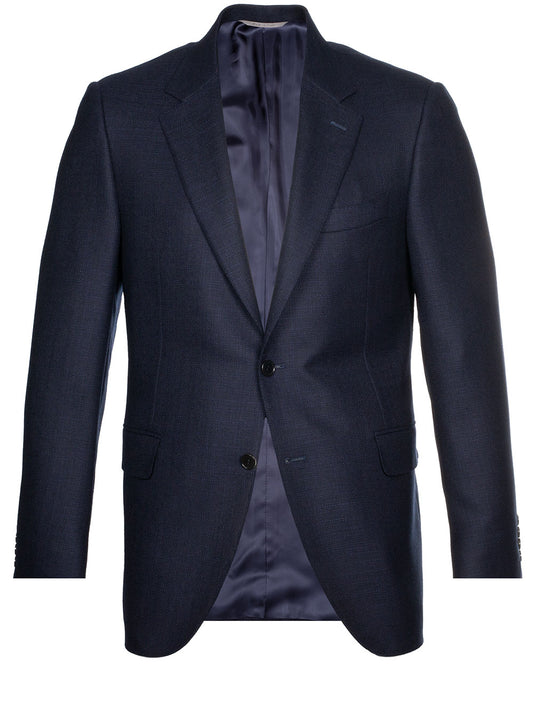 Canali Kei Sports Jacket Navy 2 Button Single Breasted Soft Shoulder Flap Pockets 1