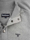 Barbour Sweat Snap Half Zip Grey