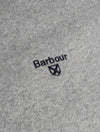 Barbour Sweat Snap Half Zip Grey