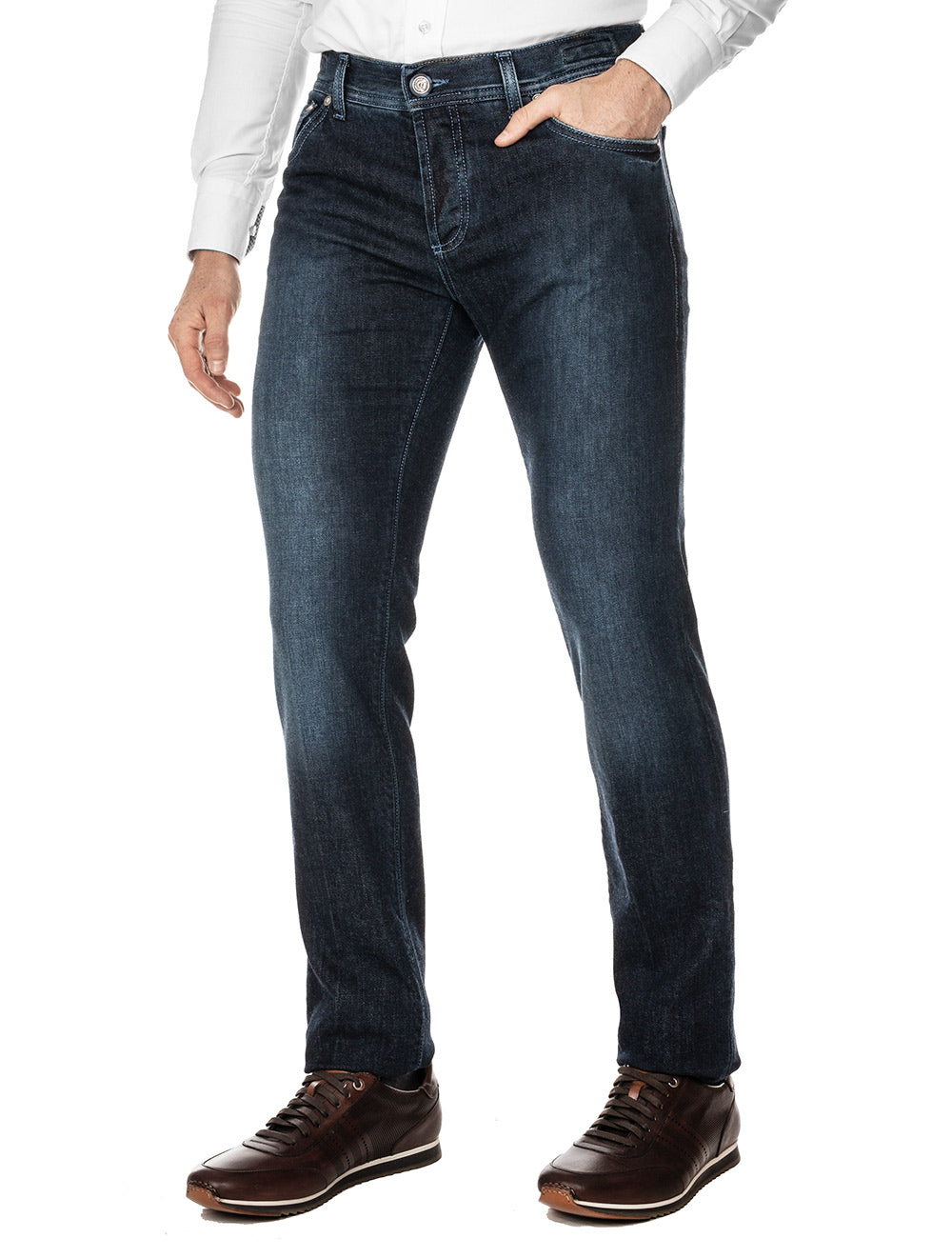 Richard J Brown Denim Cashmere Jeans Blue MI