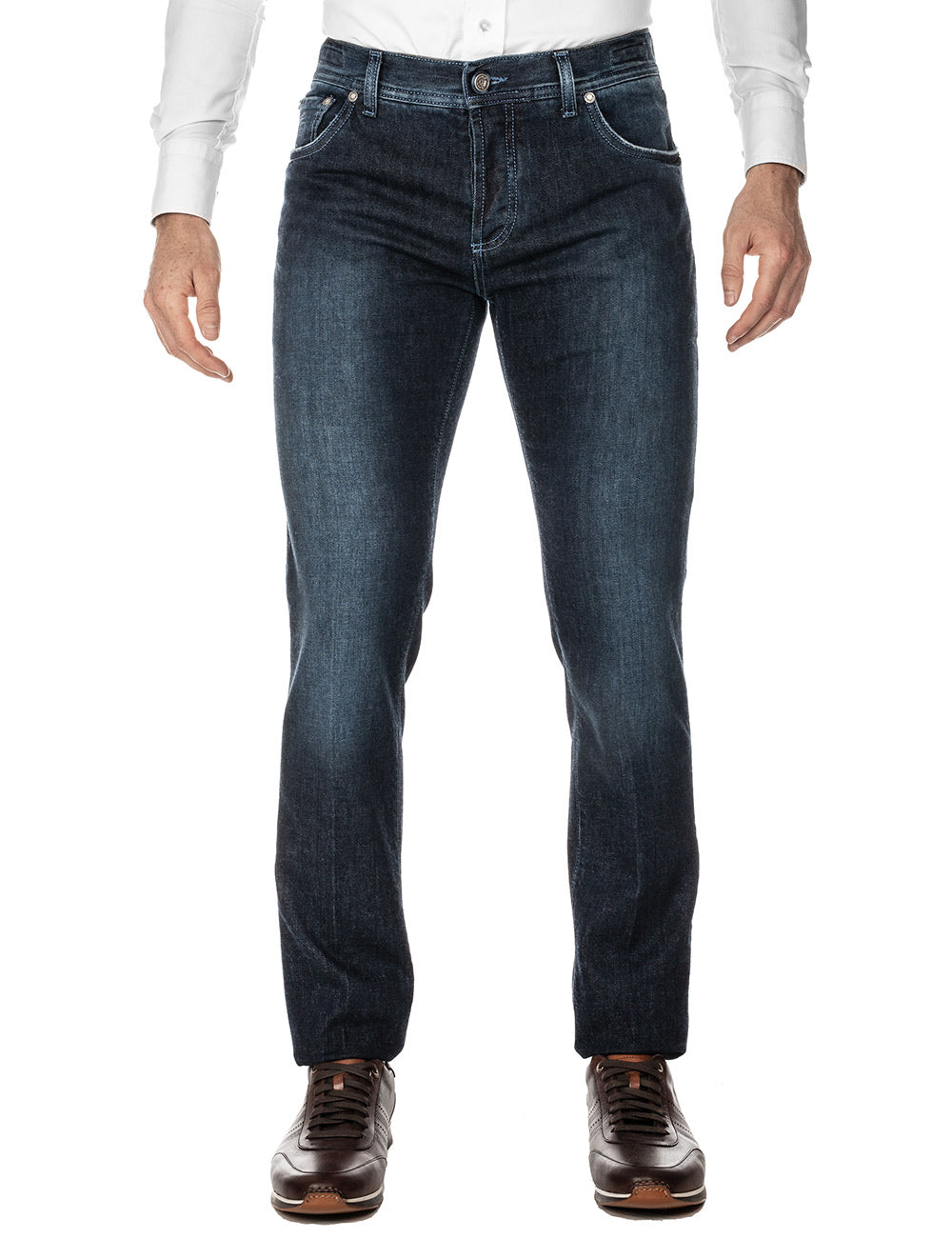 Richard J Brown Denim Cashmere Jeans Blue AI1