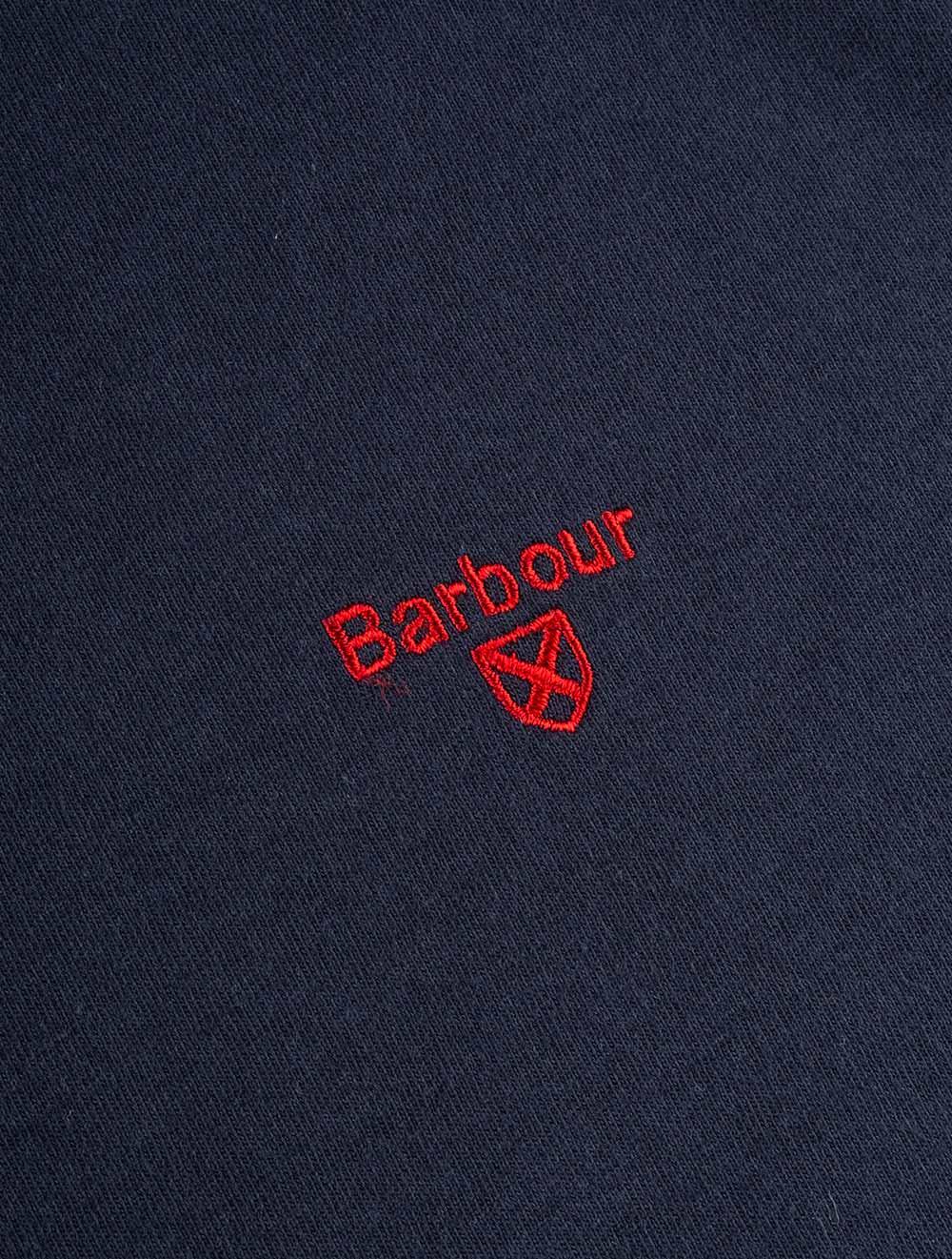 Barbour Sports T Shirt Navy