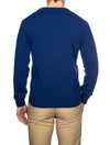 GANT Super Fine Lambswool V-Neck Sweater College Blue