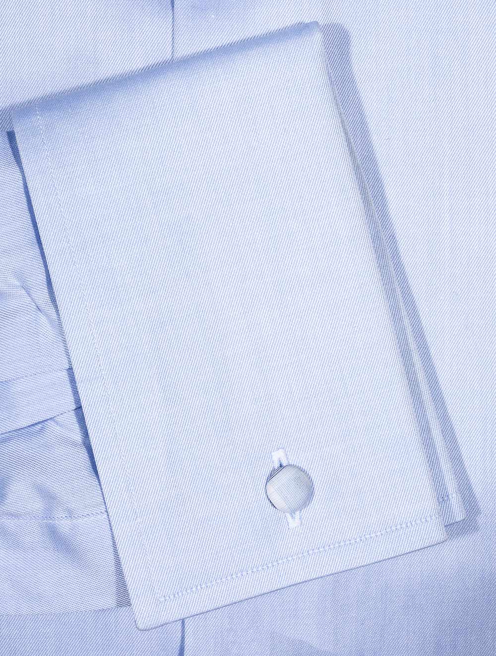 Eterna White Double Cuff Comfort Fit Shirt White AI1