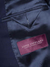 Louis Copeland Hopsack Sports Jacket Blue Single Breasted Soft Shoulder Patch Pocket 4