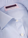 Louis Copeland Blue Puppytooth Classic Fit Shirt