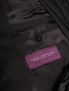 Louis Copeland Plain Suit Black 2 Piece 2 Button Notch Lapel Flap Pockets 5
