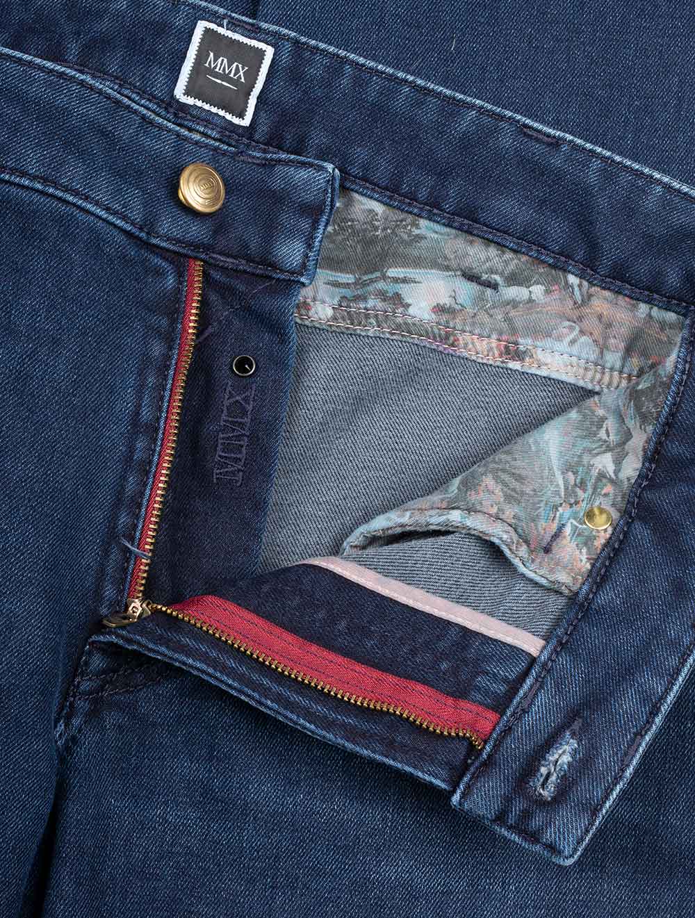 Mmx Phoenix Ultra Stretchy Five-Pocket Jeans Blue AI4