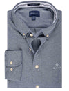 GANT Regular Fit Tech Prep™ Piqué Shirt Persian Blue