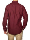 Regular Fit Beefy Oxford Buttondown Shirt Cabernet Red