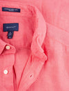 GANT Regular Fit Garment Dyed Linen Shirt Rapture Rose