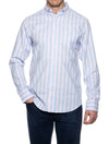 GANT Regular Fit Stripe Pastel Oxford Shirt Capri BLue