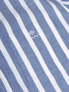 GANT Regular Fit Stripe Pastel Oxford Shirt College Blue
