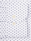 GANT White Regular Fit Micro Print Oxford Shirt