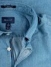 GANT Indigo Button-down Shirt Ligh Blue